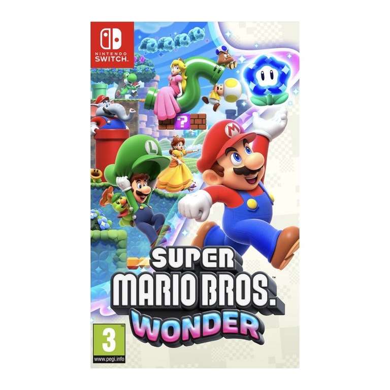 Super Mario Bros Wonder (Switch) + 332 Reward Points