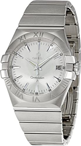 Omega Men's 123.10.35.60.02.001 Constellation 09 Silver Dial Watch